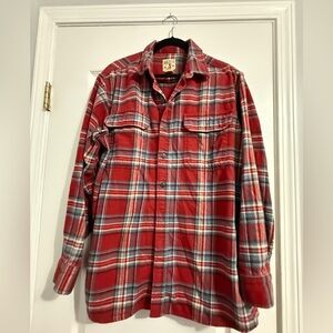 RED HEAD BRAND CO Red Plaid Button-Up Shirt XLT